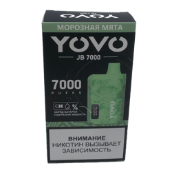 Yovo JB- морозная мята 7000 Затяжек