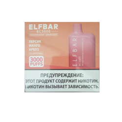 Elf bar - персик манго арбуз 3000 затяжек