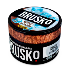 Бестабачная смесь brusko medium  - Кокос со льдом 50 гр