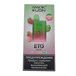 Smok & Udn eto bar  - strawberry guava 6000 затяжек