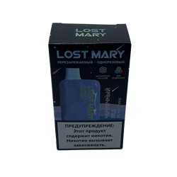 LOST MARY OS <Черничной Лёд> 4000 ЗАТЯЖЕК