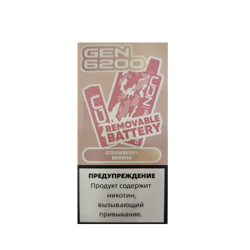 Udn Gen - strawberry banana 6200 затяжек