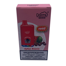 DORMI BOSS <Арбуз Вишня> 7000 ЗАТЯЖЕК