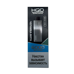 HQD ultima - черника мята 6000 затяжек