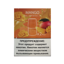 картриджи UDN X PLUS - mango 1600 затяжек