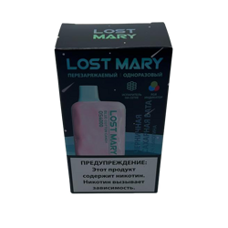 LOST MARY OS <Черничная Сахарная Вата> 4000 ЗАТЯЖЕК