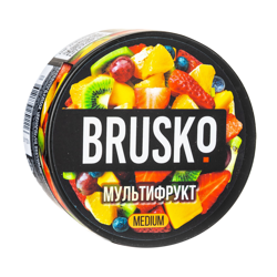 Бестабачная смесь BRUSKO 250 г Мультифрукт