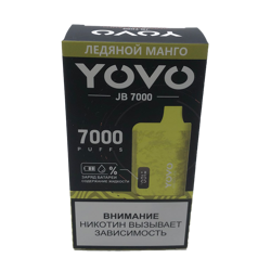 Yovo JB-  ледяной манго 7000 Затяжек