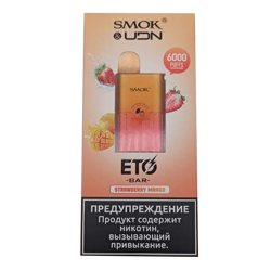 Smok & Udn eto bar  - strawberry mango 6000 затяжек