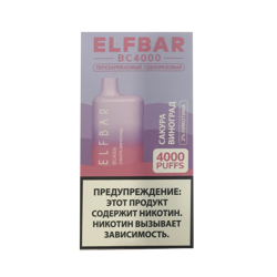 Elf bar - сакура виноград 4000 затяжек