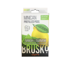 Картридж Brusko Minican prefilled pods - лимон с лаймом 20мг