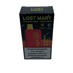 LOST MARY OS <Клубника Манго> 4000 ЗАТЯЖЕК